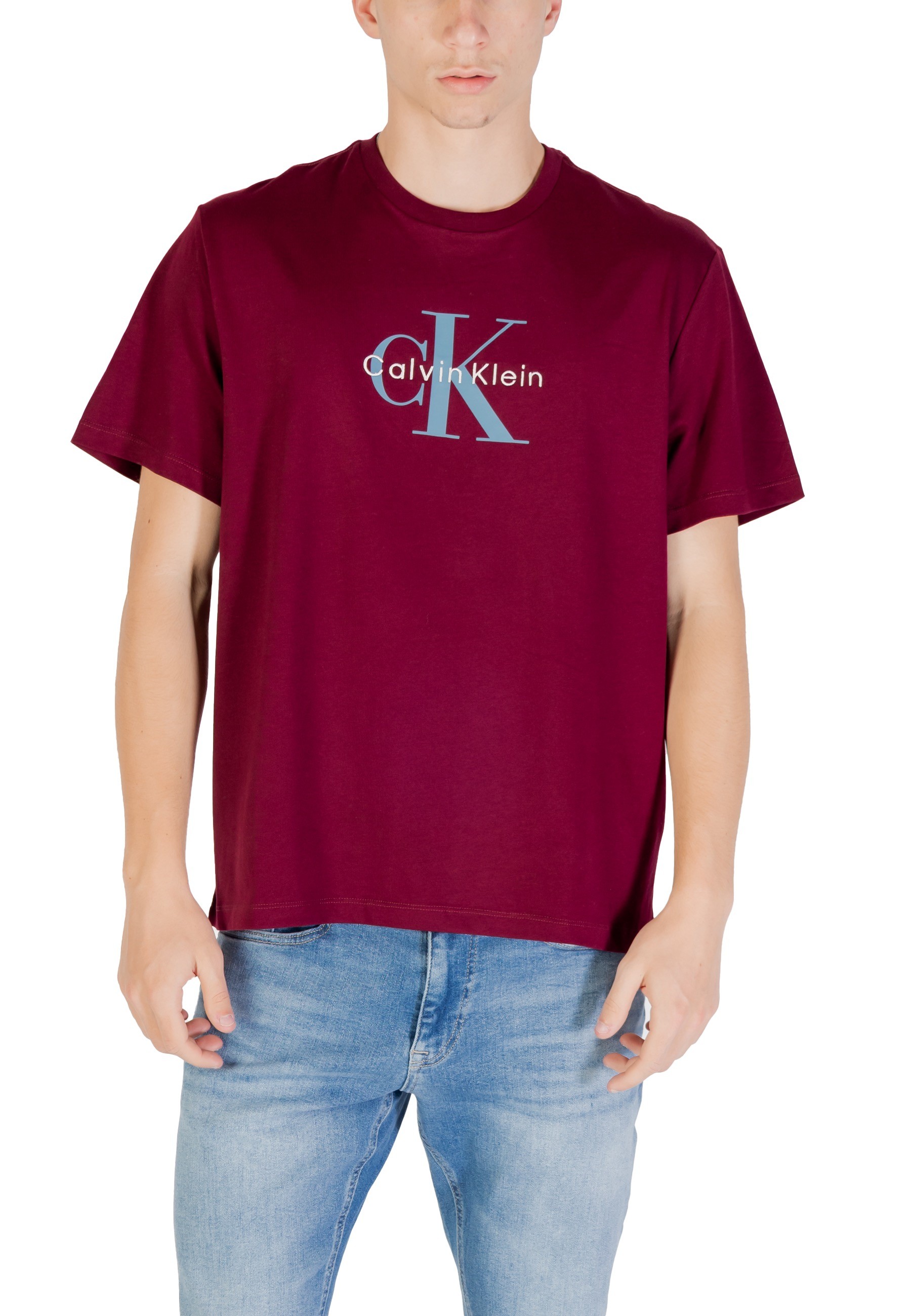 

Футболка Calvin Klein Jeans, bordeaux