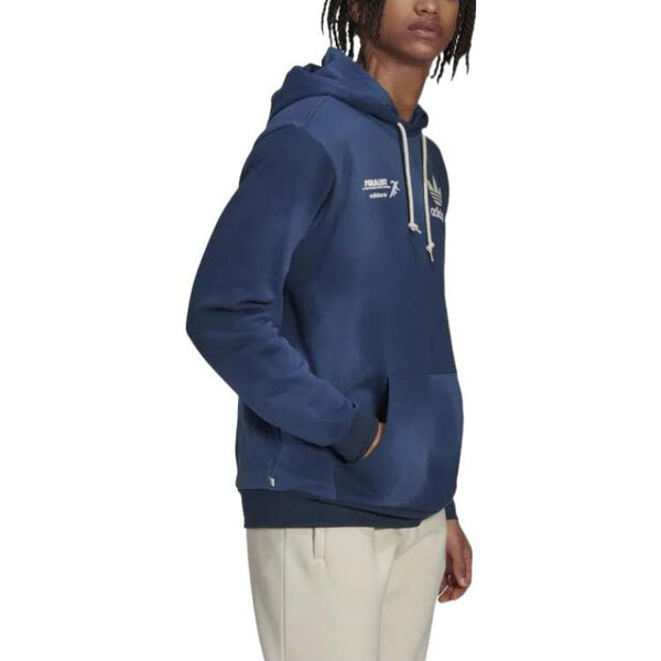 Толстовка Men's adidas originals Printing Blue, синий — фото 4
