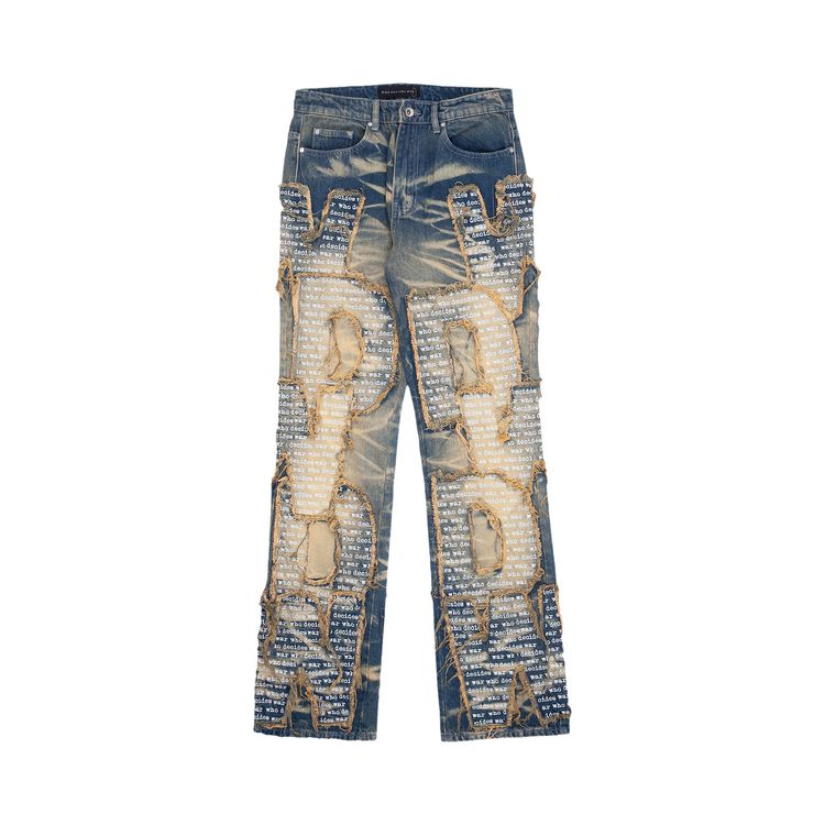 

Джинсы Who Decides War Overlay Jeans 'Denim', синий