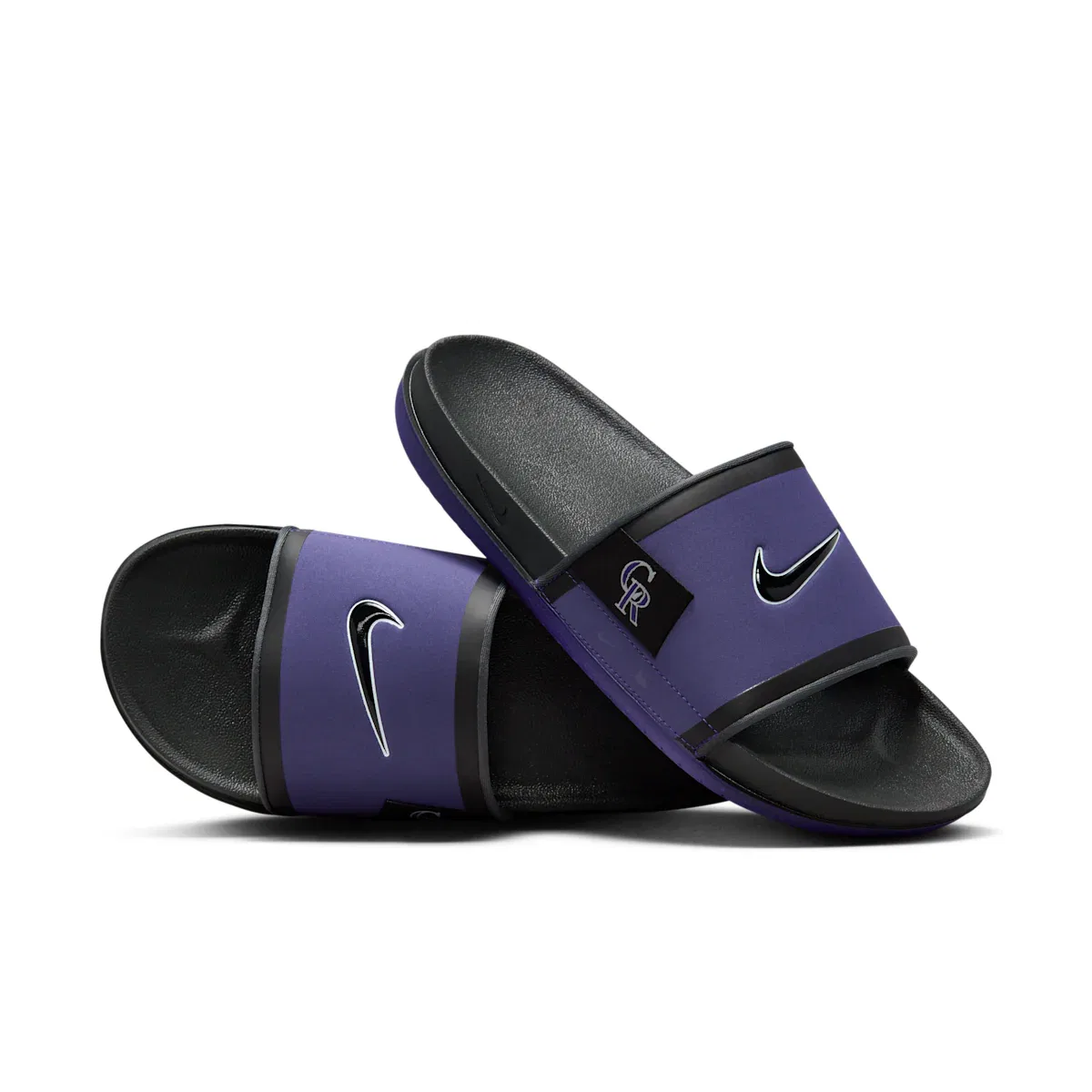 Men's Offcourt (Colorado Rockies) Offcourt Slides Nike, фиолетовый