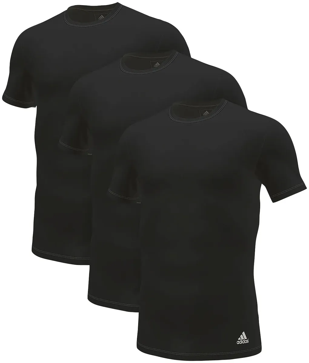 

Футболка Adidas Sportswear Active Flex Cotton с круглым вырезом, черный