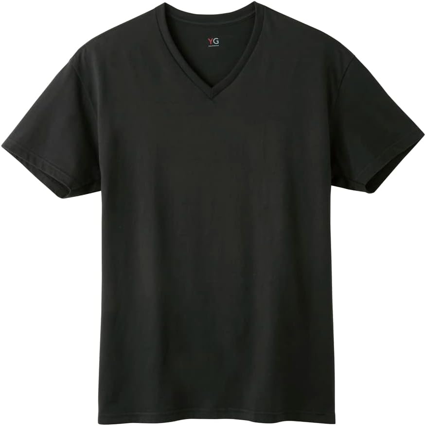 

Футболка GUNZE с V-образным вырезом, YG, из хлопка с очень быстрым впитыванием влаги, мужская