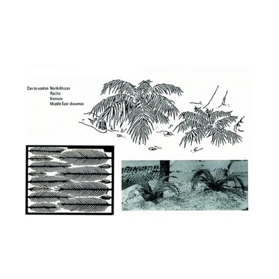 

Пальмовые растения, Modeling Supplies (Verlinden Production)