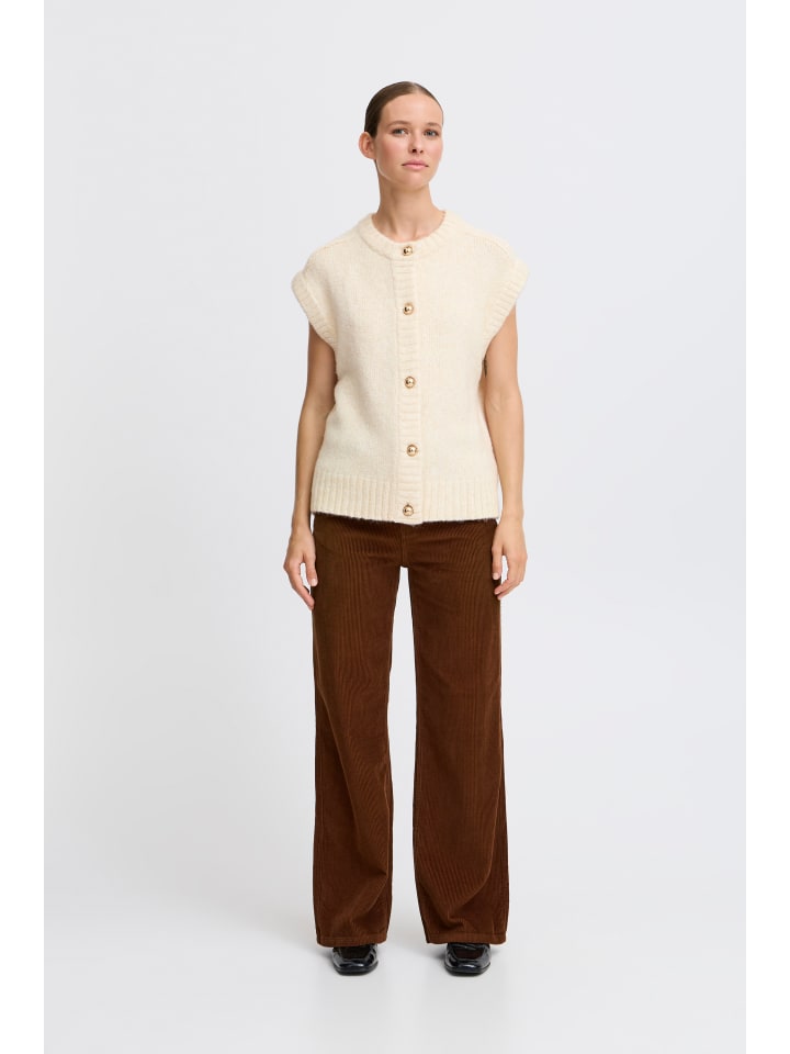 

B. young Вязаный свитер свободного кроя BYOKSANA, цвет «березовая меланж»