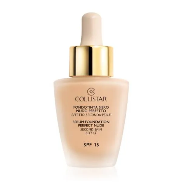 

База под макияж с уходом Fondo De Maquillaje En Suero Desnudo Perfecto Collistar, цвет beige
