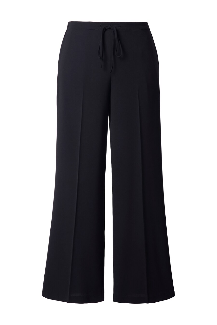 

Широкие брюки со складками Ulla Popken, черный