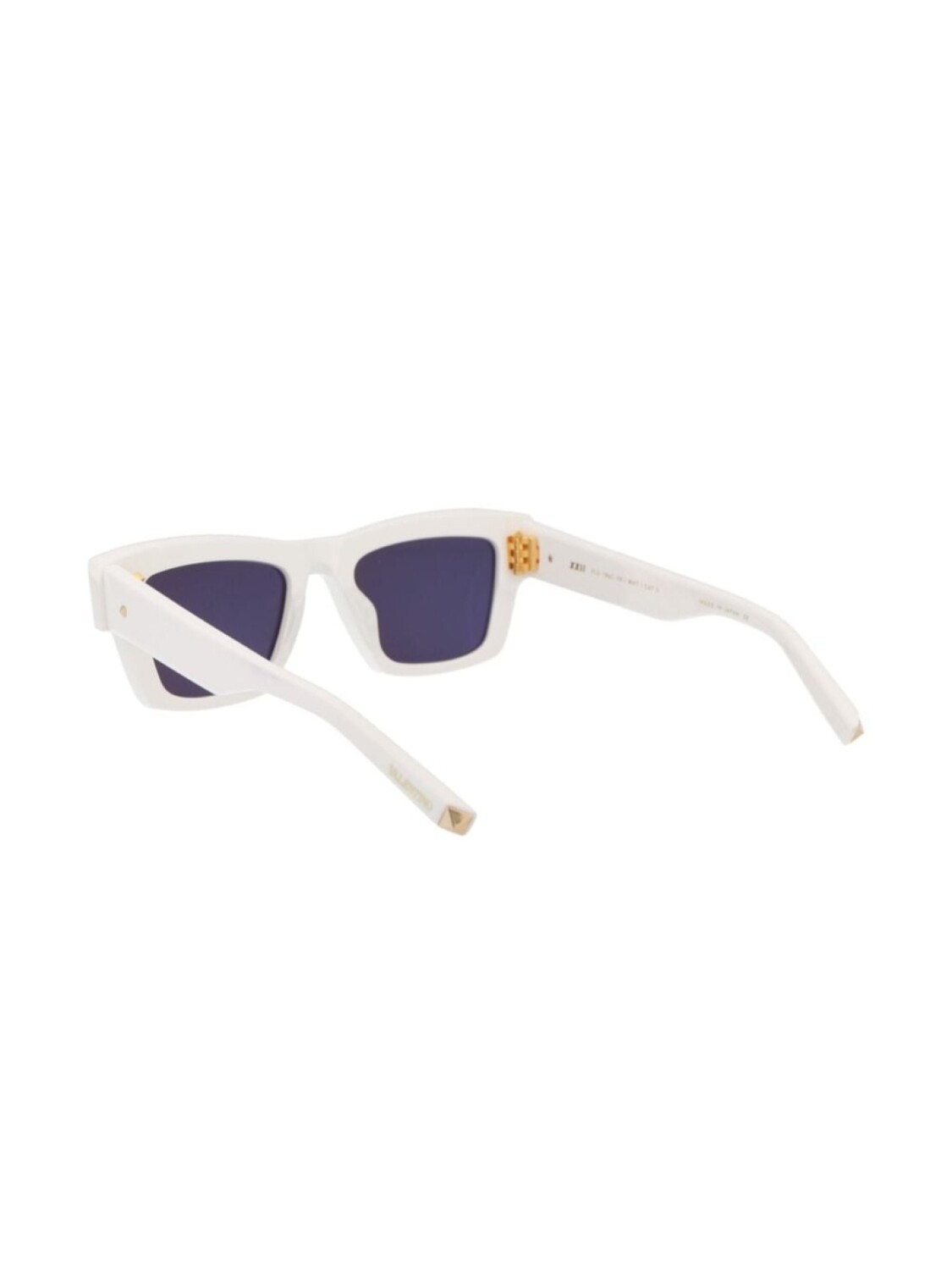 Valentino Eyewear солнцезащитные очки в квадратной оправе VLS-106C-50, белый — фото 4