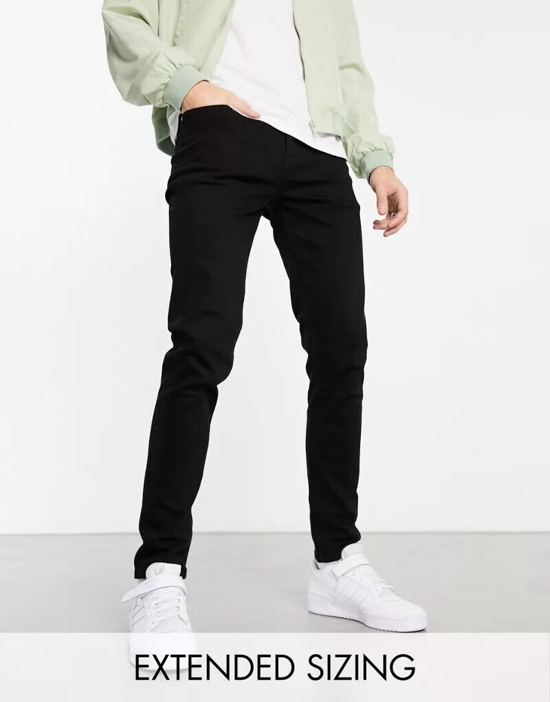 

Черные джинсы скинни ASOS