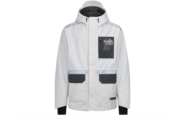 

Куртка мужская белая Evisu, белый