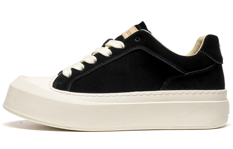 

LEAVELAND Женские унисекс скейтерские кеды желтые, цвет Yellow (Women's)