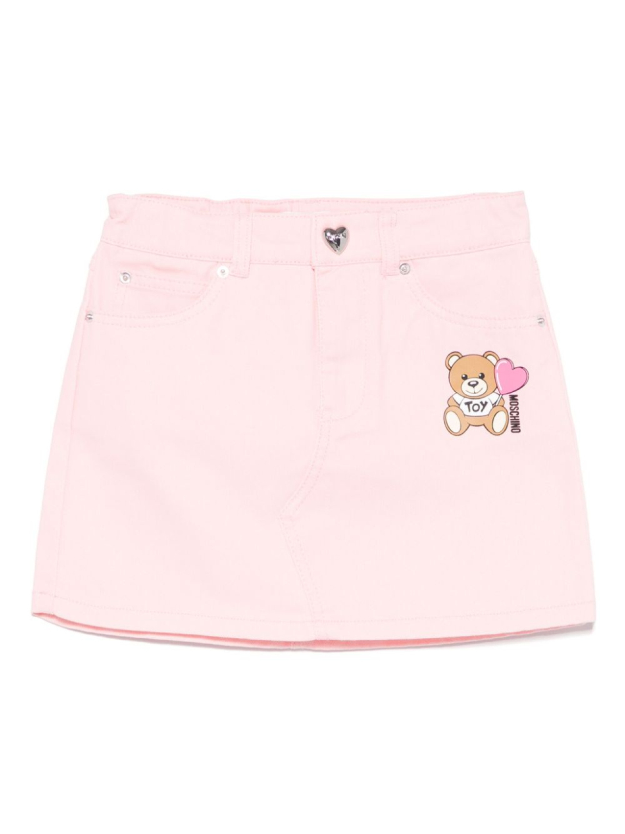 

Moschino Kids юбка Teddy Bear, розовый