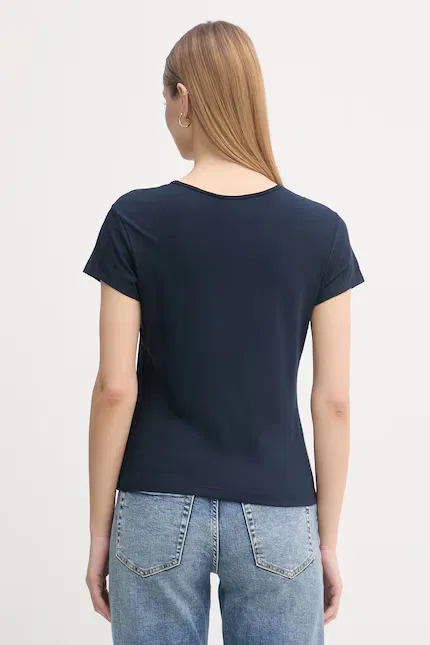 Футболка с коротким рукавом модель SUMMER Tommy Hilfiger, синий — фото 3