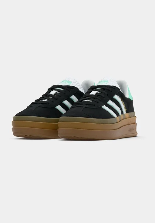 Кроссовки gazelle bold унисекс Adidas Originals, Core Black/Footwear White — фото 3