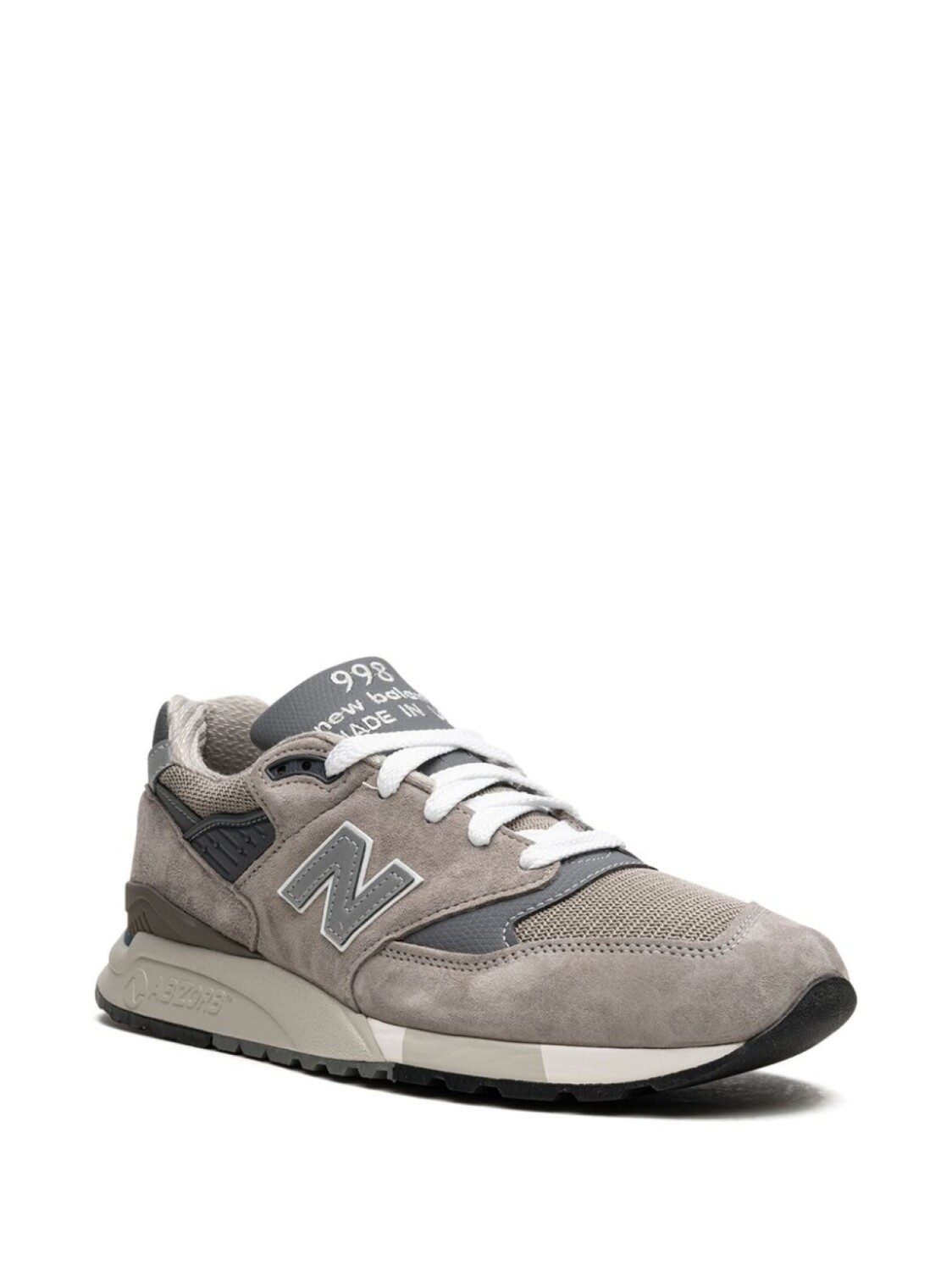 New Balance кроссовки 998 Made In Usa "Grey/Silver", нейтральный цвет — фото 2