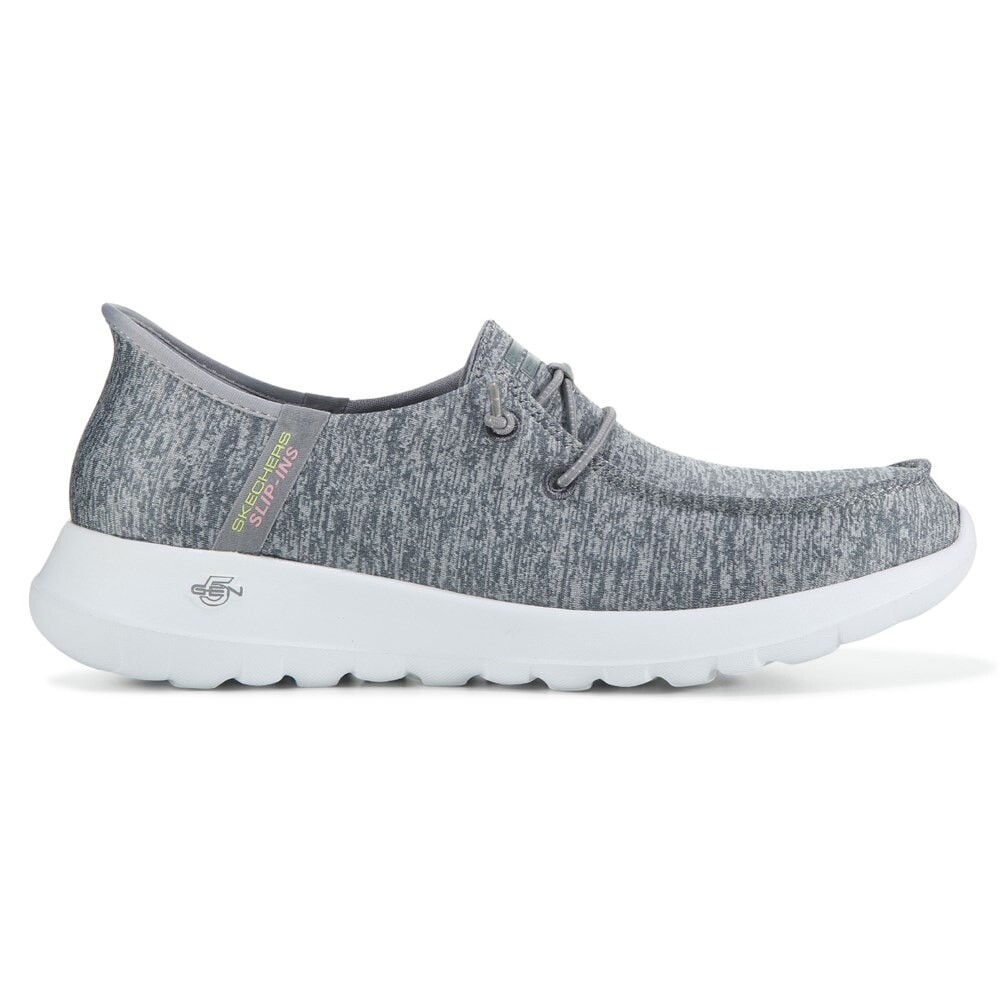 Женские слипоны GO Walk Joy Slip On Skechers, серый — фото 2