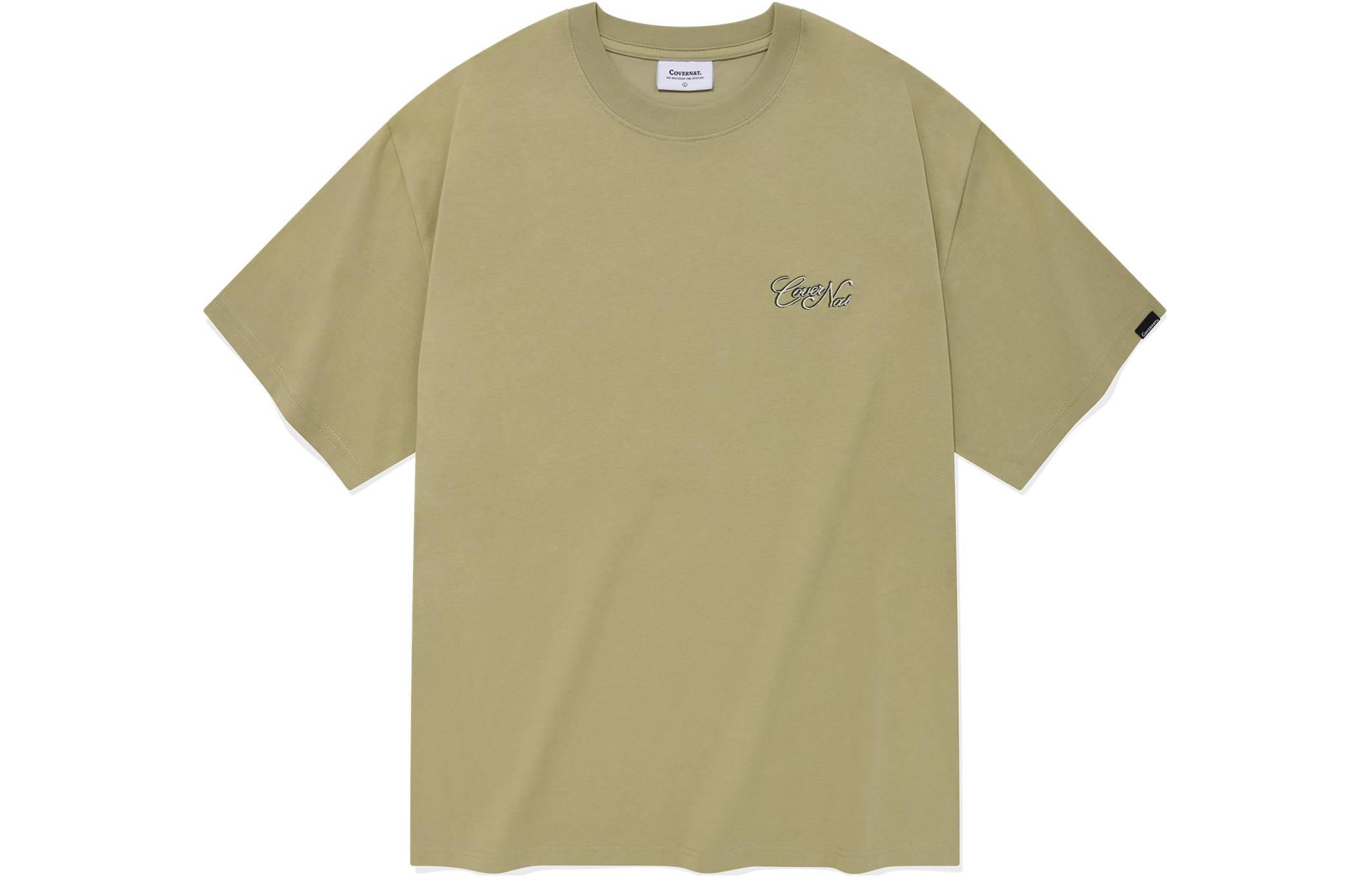 

COVERNAT Футболка унисекс цвета хаки