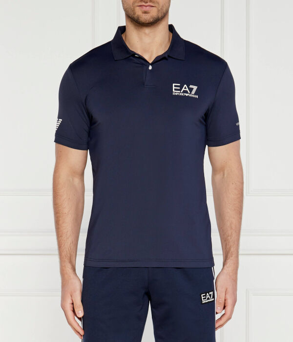 

Рубашка поло Regular fit Ea7, синий