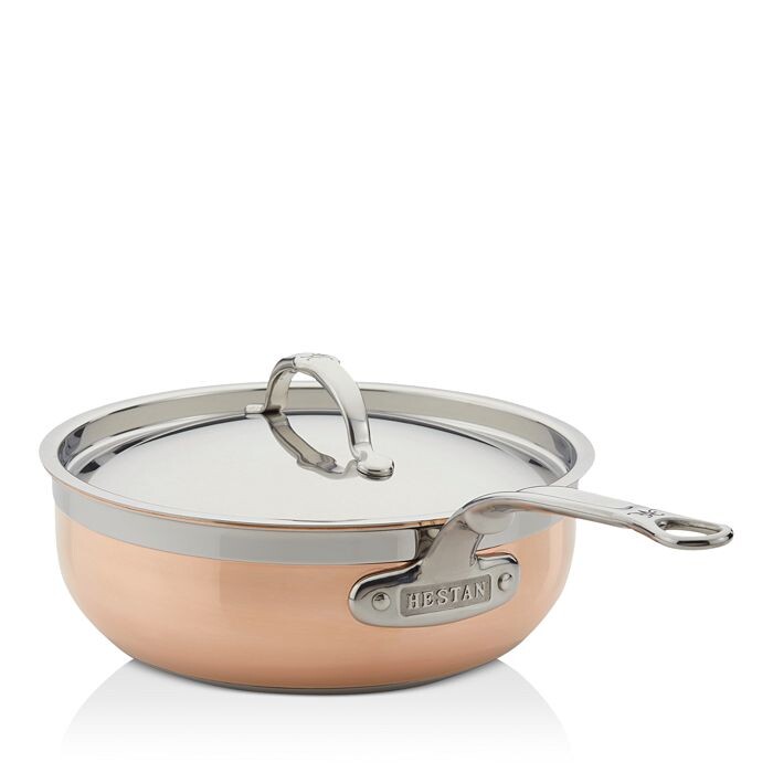 

Hestan CopperBond 3,5 кварты Essential Кастрюля с крышкой, золотой