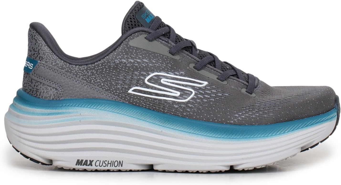 Мужские кроссовки Skechers Max Cushioning Endeavour, Charcoal — фото 2