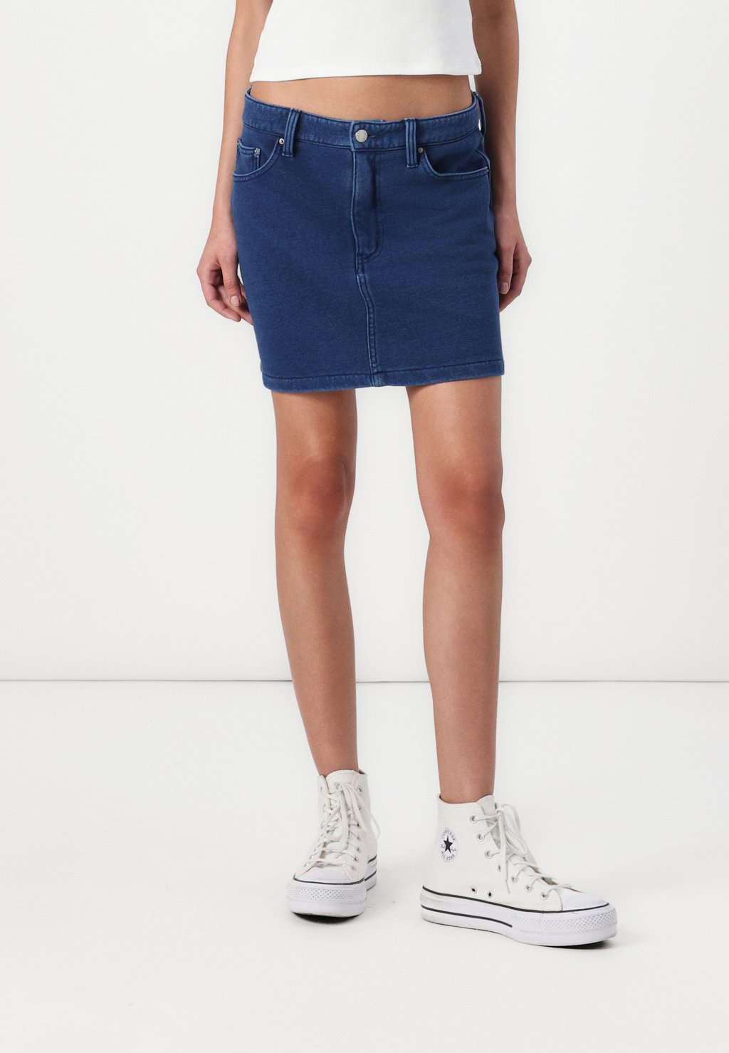 

Мини-юбка SKIRT - Denim skirt GAP, цвет Medium Indigo
