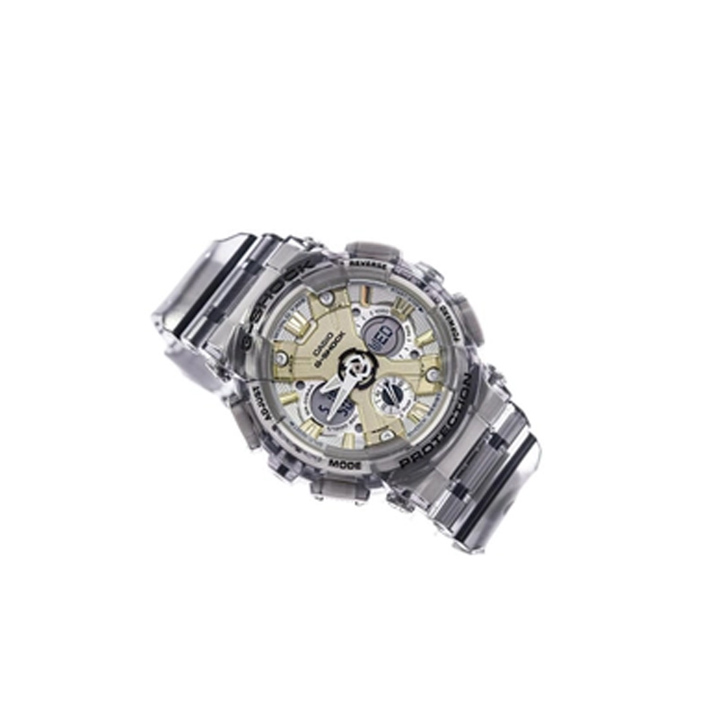 

Унисекс-часы Casio GMAS120GS8AER 46 мм серебристые