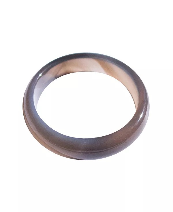 

Браслет из фиолетового нефрита «Луна» Seree, purple