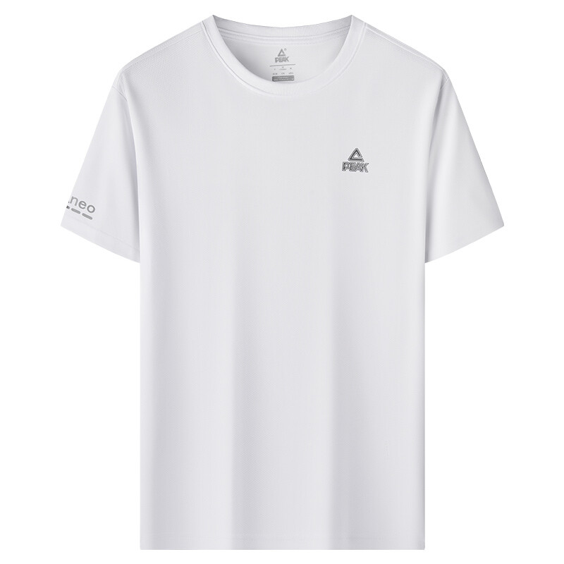 

Футболка унисекс PEAK, Белые короткие рукава