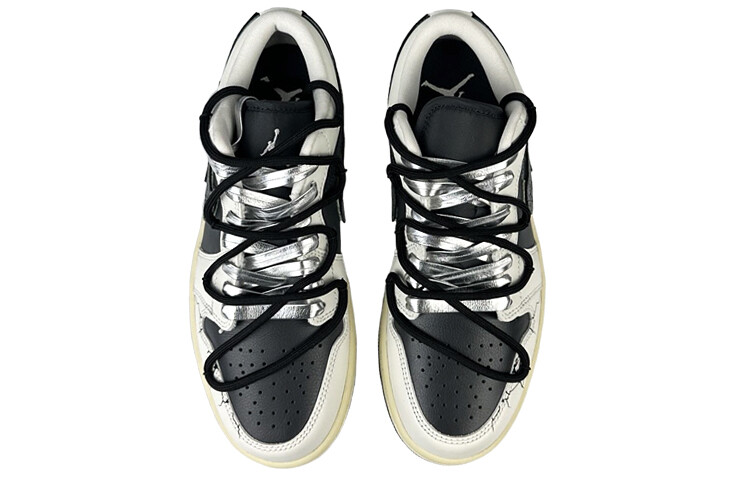 Jordan Air Jordan 1 Vintage Баскетбольные кроссовки унисекс, Black — фото 2