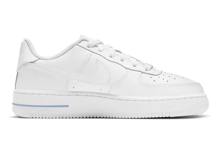 

Кроссовки Nike Air Force 1 Skateboard Shoes Women's Low-Top White Blue, Белый, Кроссовки Nike Air Force 1 Skateboard Shoes Women's Low-Top White Blue