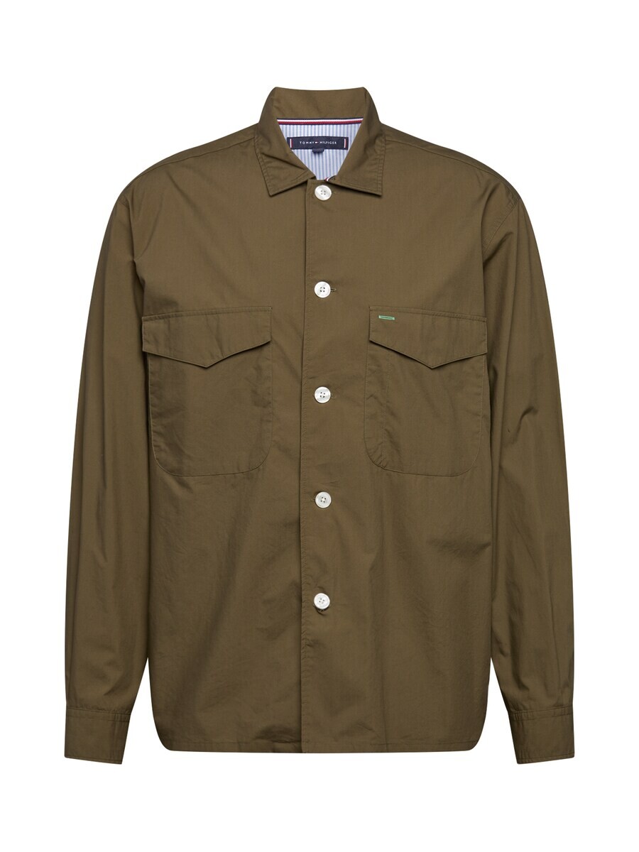 

Рубашка TOMMY HILFIGER Regular fit Button Up Officer, оливковый