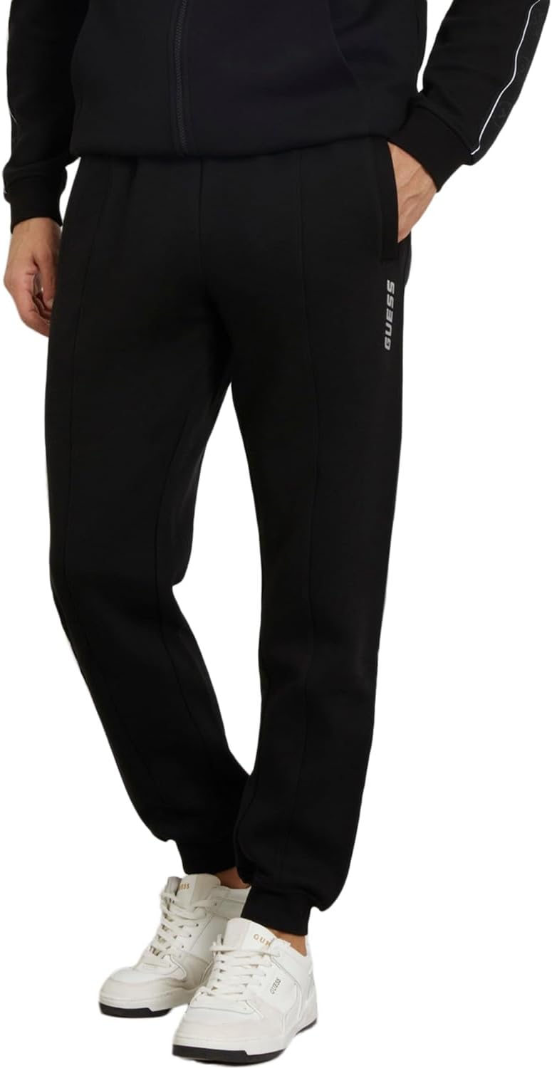 

GUESS Мужские штаны Eco Mickey Cuff, Jet Black