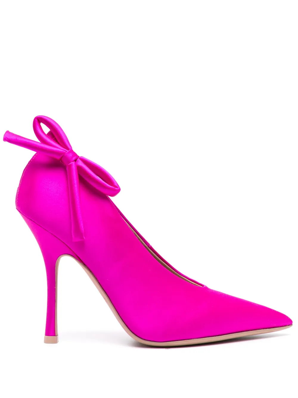 Атласные туфли Nite-Out 110 VALENTINO GARAVANI, розовый
