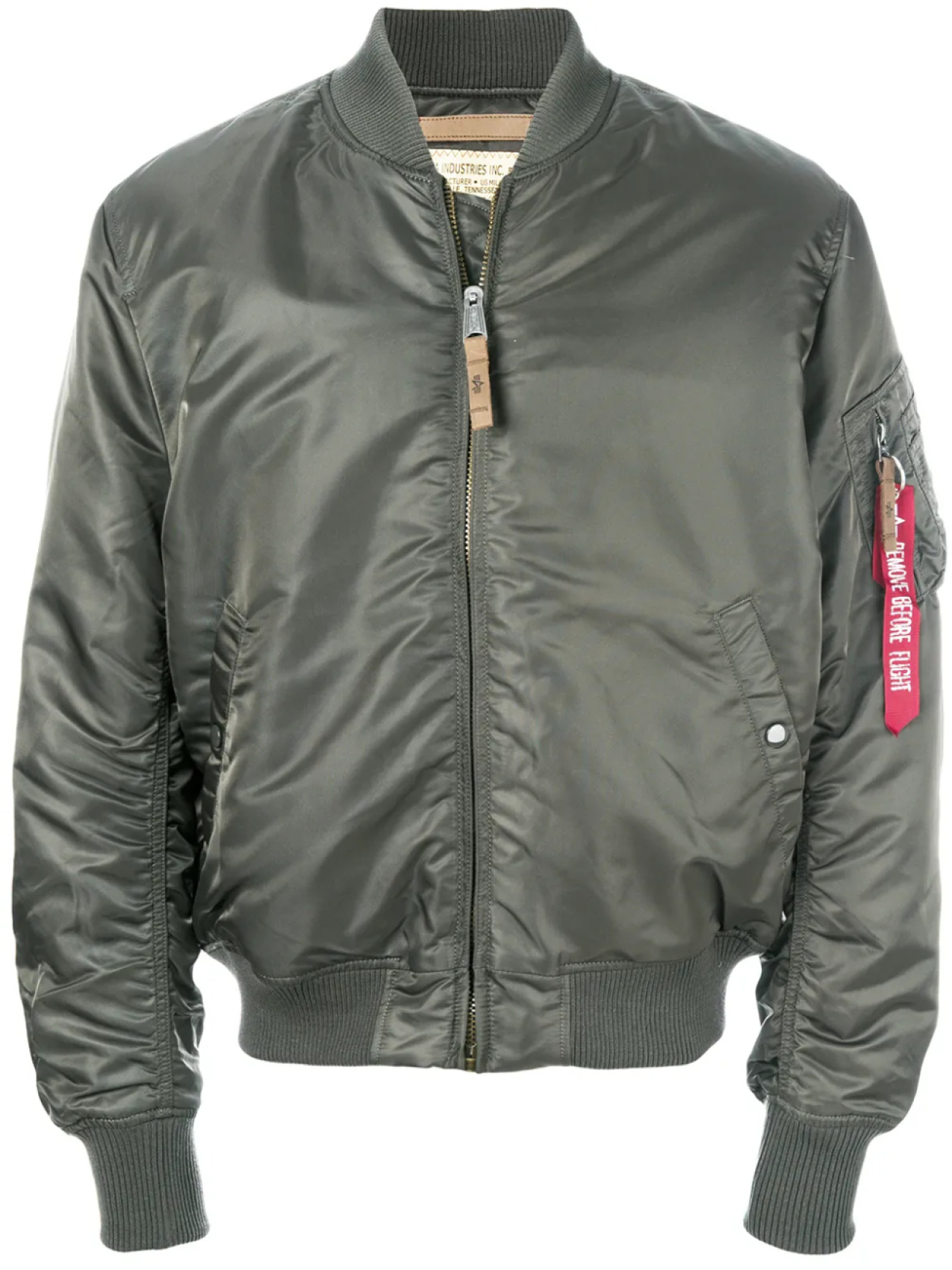 

Alpha Industries куртка бомбер, зеленый