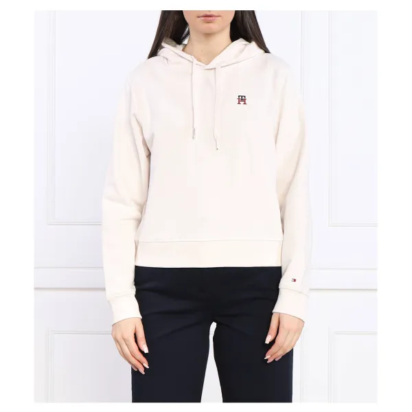 

Толстовка классического кроя с монограммой Reg Tommy Hilfiger, бежевый
