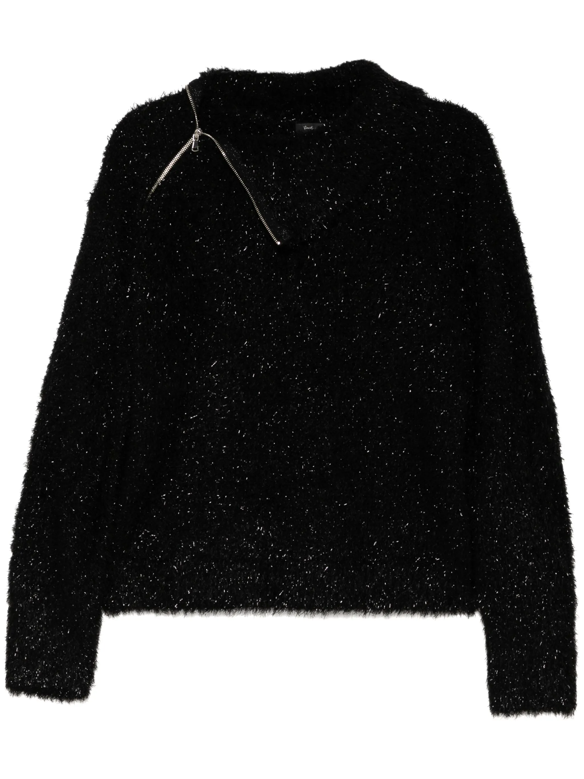 

Свитер с подворотом Tout A Coup, черный