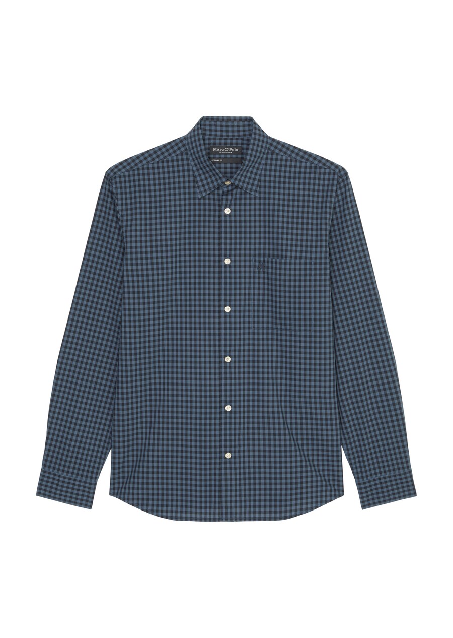 

Клетчатая рубашка Marc O'Polo Regular fit Button Up Shirt, цвет sapphire/dark blue
