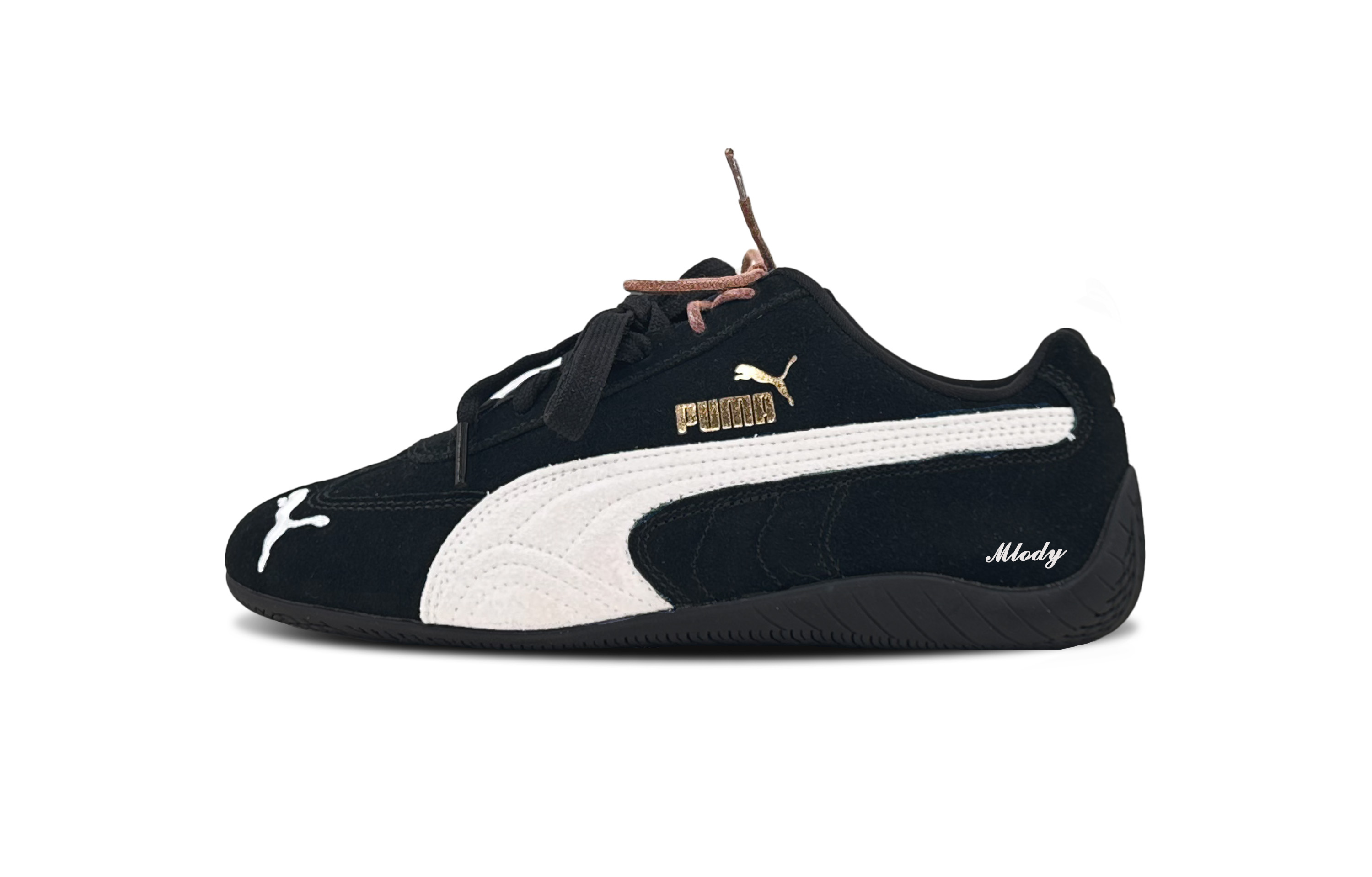 

PUMA Speedcat Night Shadow Iridescent Fabric низкие повседневные кроссовки Unisex Pink