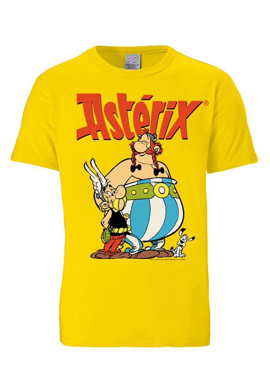 

Классическая футболка LOGOSHIRT Shirt Asterix & Obelix, цвет light yellow