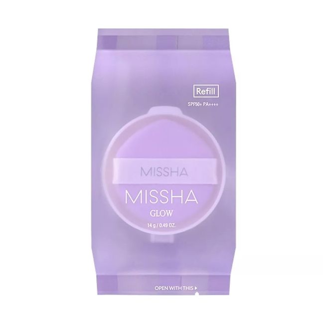 

Сменная тональная основа Glow Cushion с губкой Missha, цвет 17