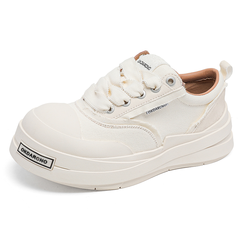 

PAVEA Износостойкие низкие повседневные кроссовки унисекс бежевые, цвет Beige