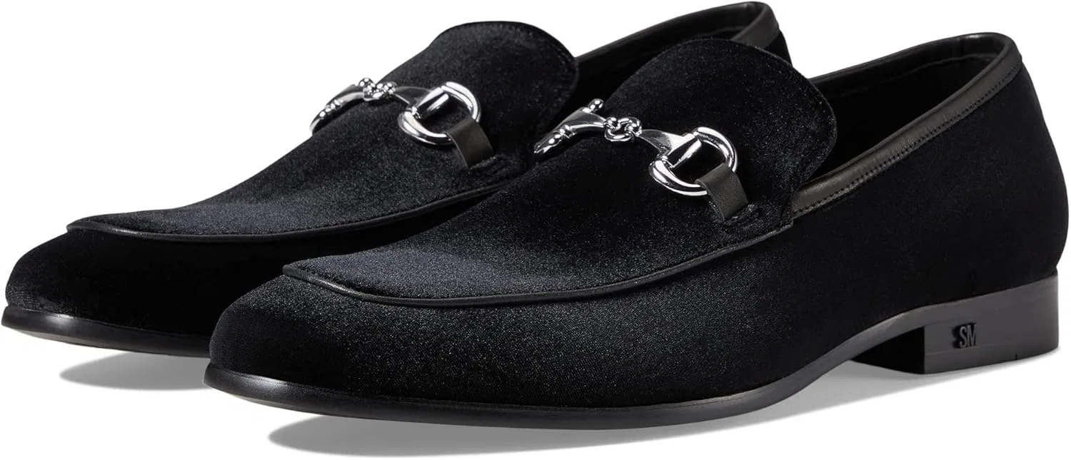 Лоферы с бархатом Steve Madden, Black Velvet — фото 2