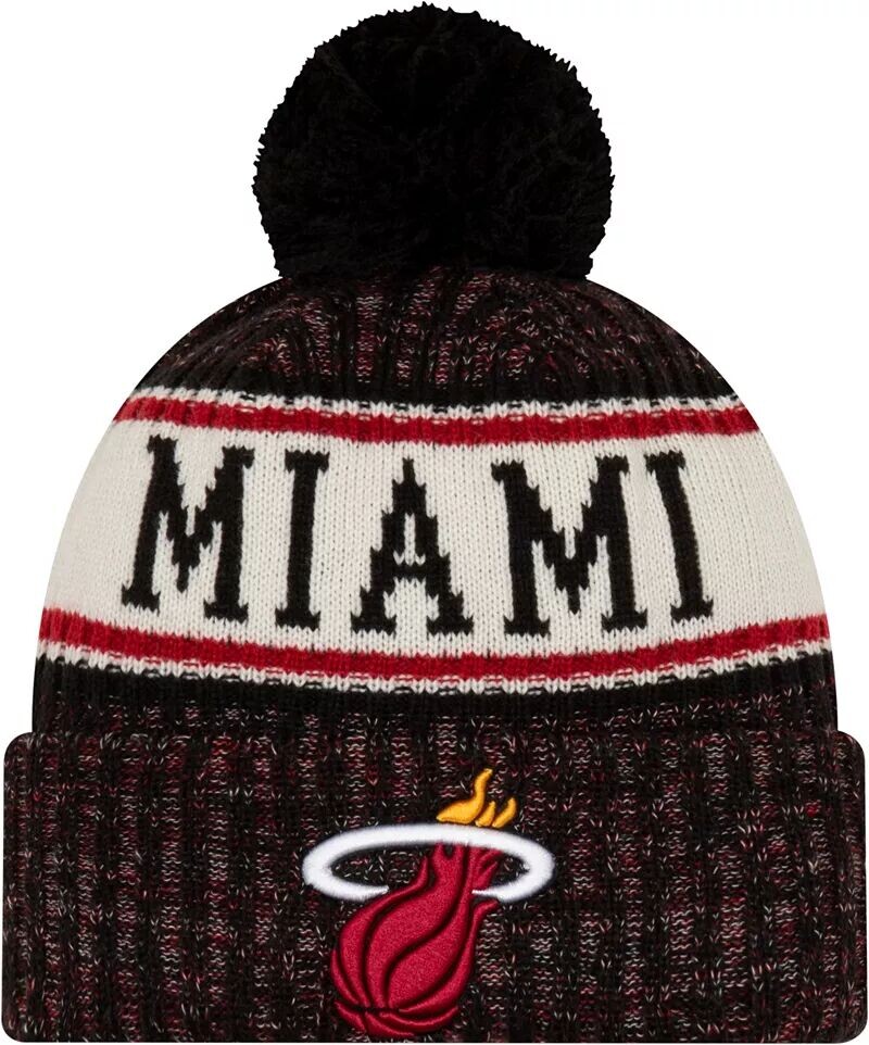 

Мужская спортивная вязаная шапка New Era Miami Heat