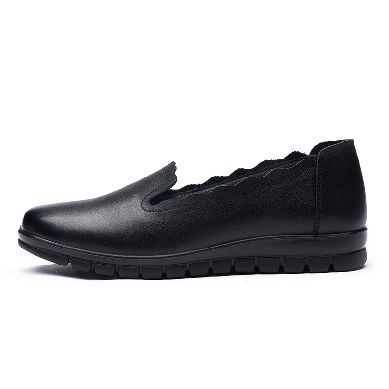 Туфли женские повседневные Women's Casual Shoes Women's Black Aokang