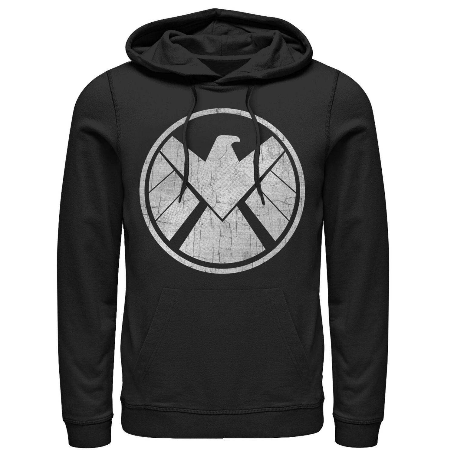 

Мужская винтажная толстовка с логотипом Agents of SHIELD Grungy Logo Marvel