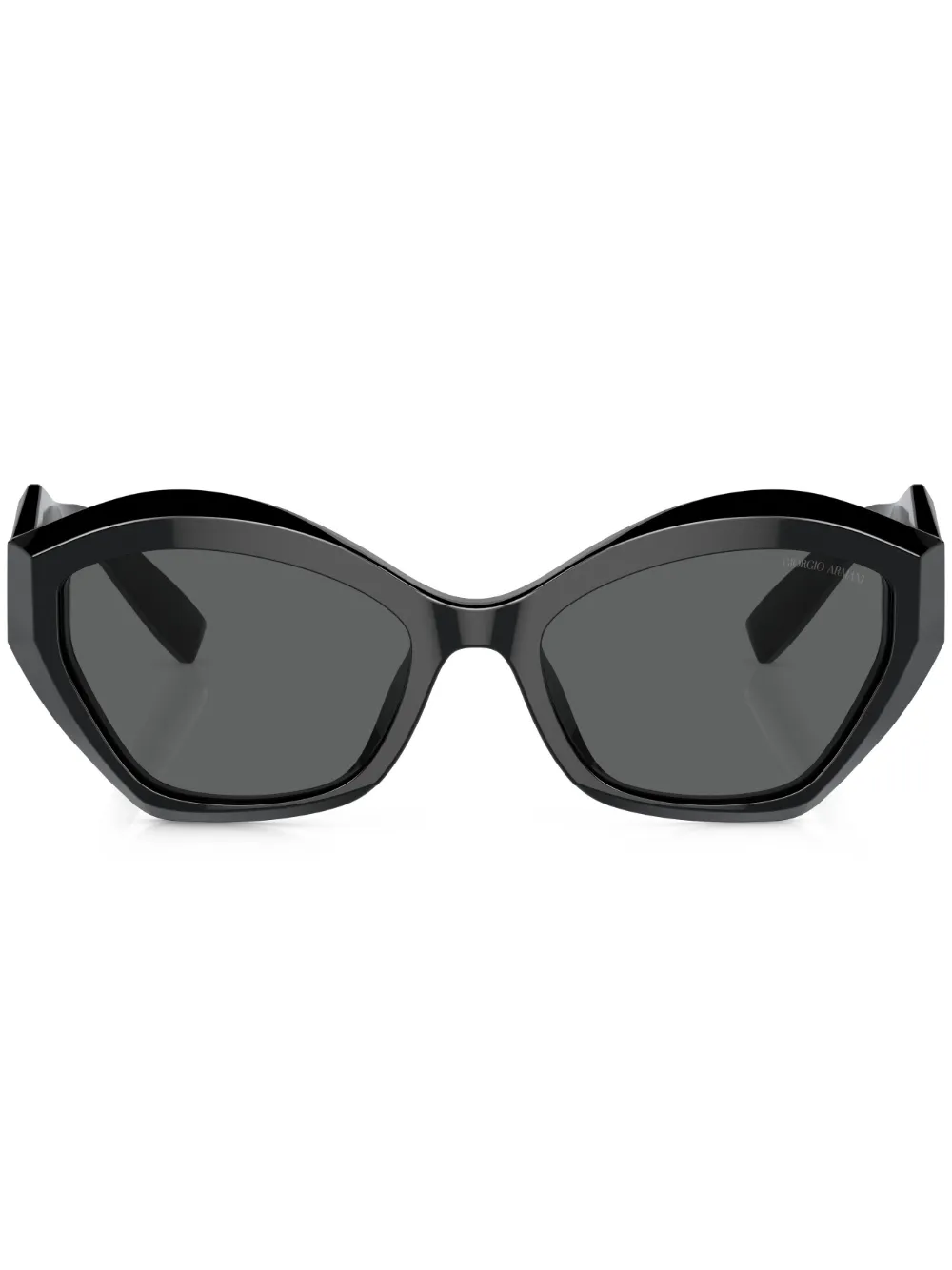 

Солнцезащитные очки с логотипом GIORGIO ARMANI, черный
