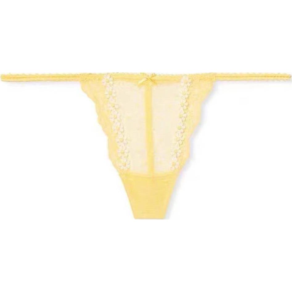 Victoria's Secret Женские стринги 1 упаковка yellow