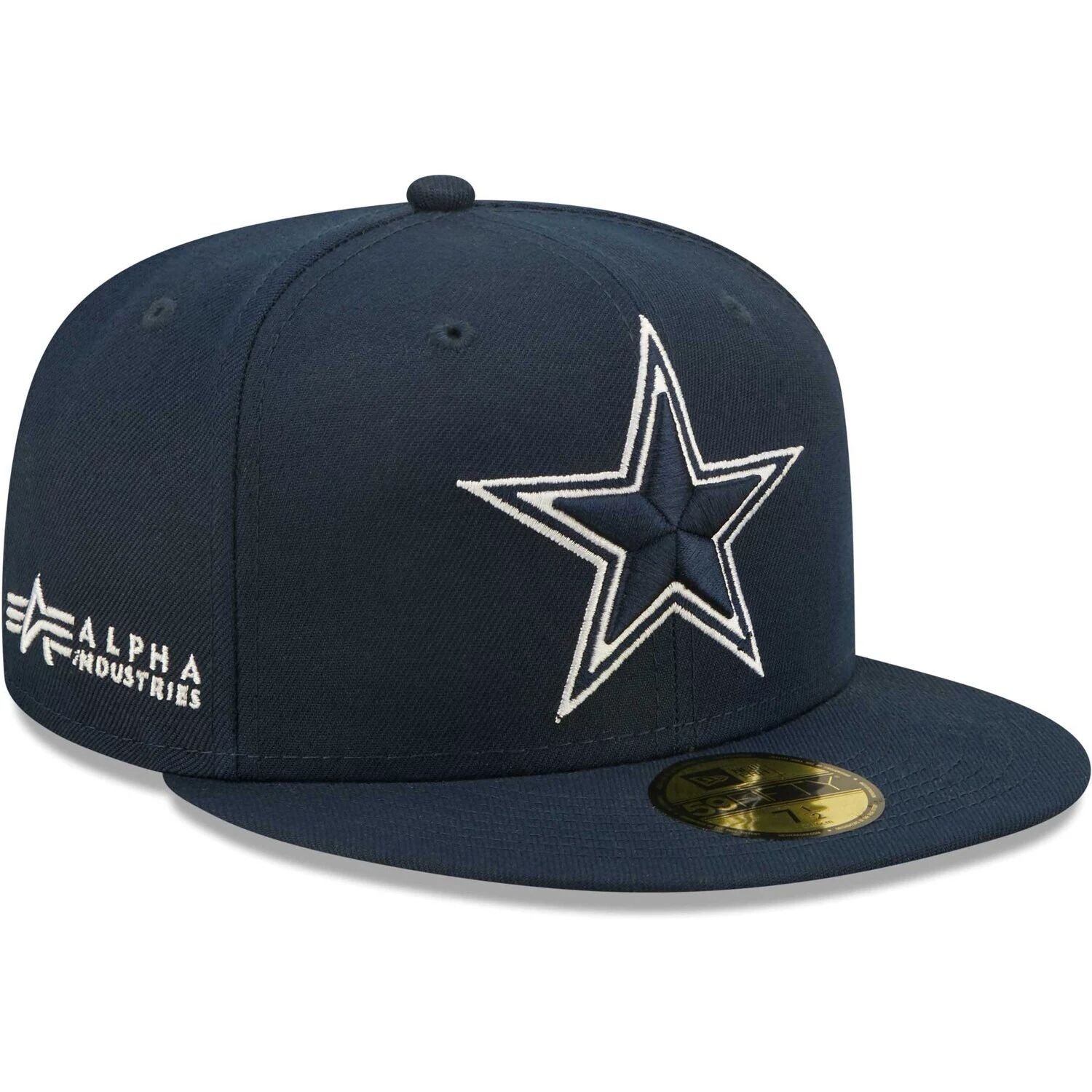 

Мужская приталенная шляпа New Era x Alpha Industries Navy Dallas Cowboys Alpha 59FIFTY