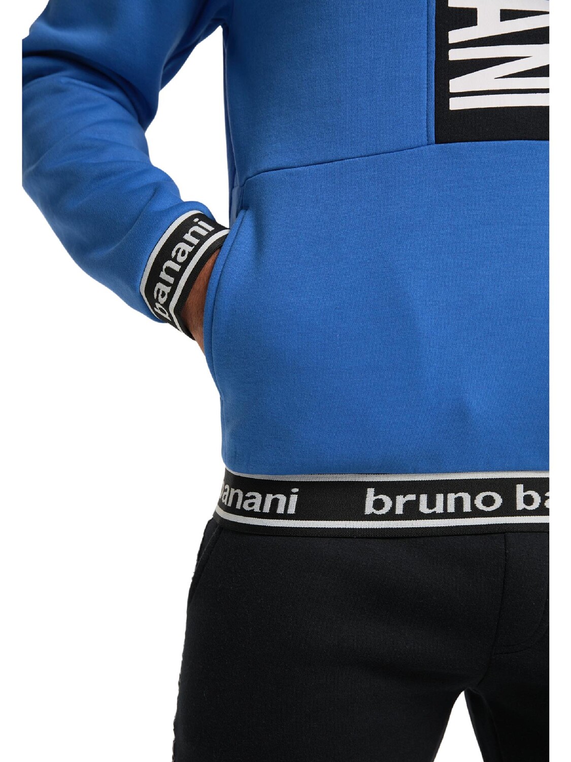 

Толстовка Bruno Banani Hoodie ohne Reißverschluss COOK, королевский синий