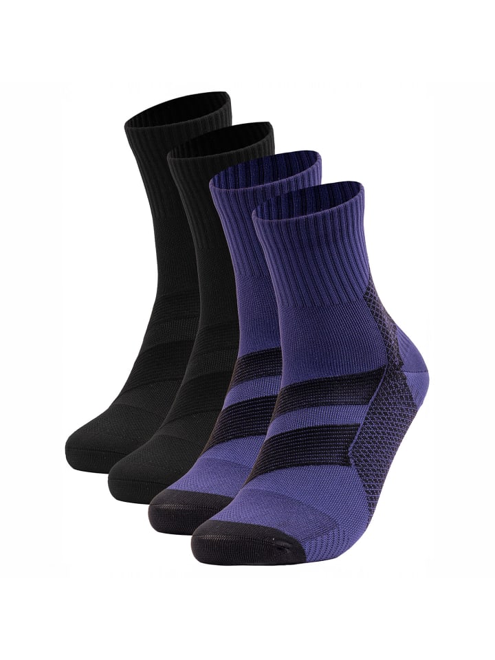 

Носки Occulto 2er Pack Sport-Kompressionssocken Ian, цвет Schwarz-Blau