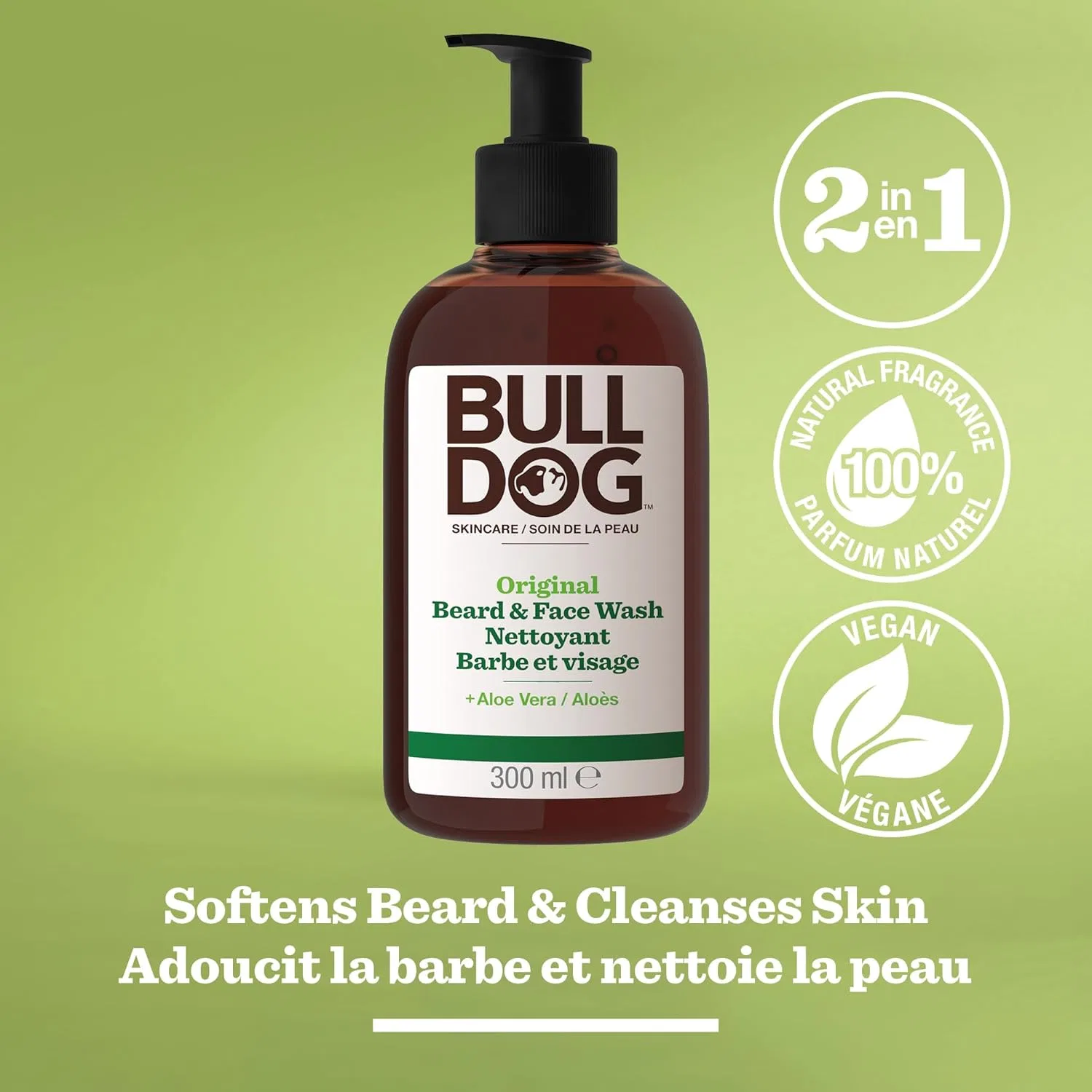 Мужское средство для бороды и лица 2-в-1 от Bulldog SKINCARE Bulldog — фото 3